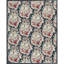 Aubusson Renaissance Wool Floral Area Rug
