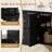 36" bathroom vanity with ceramic sink-2041890621