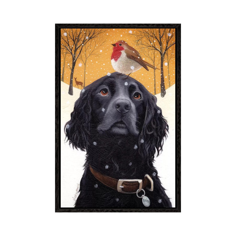 Beinn 1 Piece Painting on Canvas, 101.6 cm H x 66.04 cm W, Black Framed
