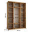 3 Door Manufactured Wood Wardrobe-2144245745-2144245748