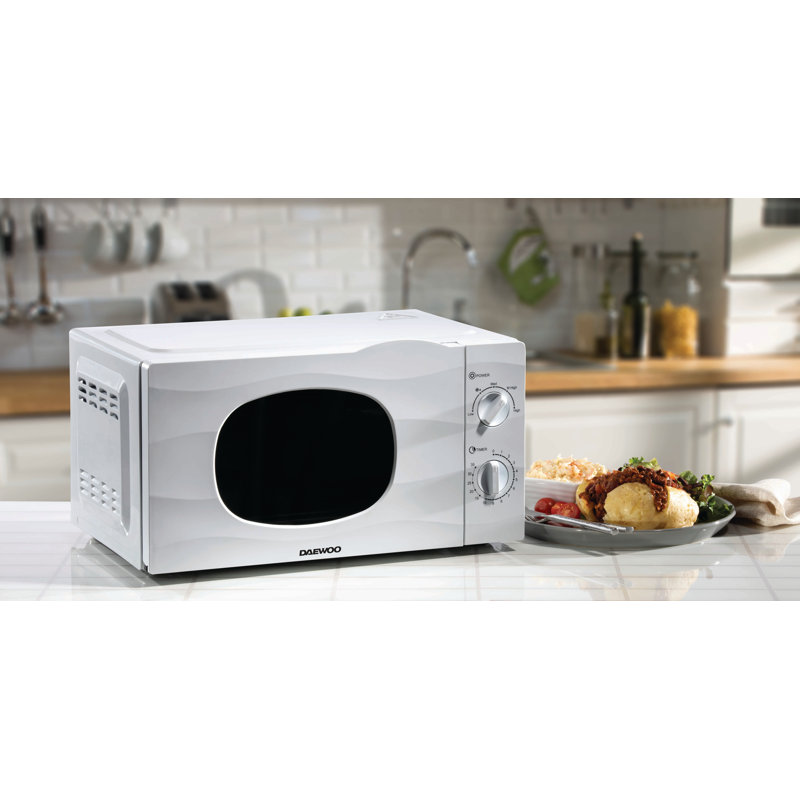 Daewoo 46.2cm 20m³ L 700W - Watt Countertop Microwave