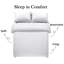 Imperial Homeware London Microfiber Striped Duvet Cover Set with Pillowcases-67711179-67711188