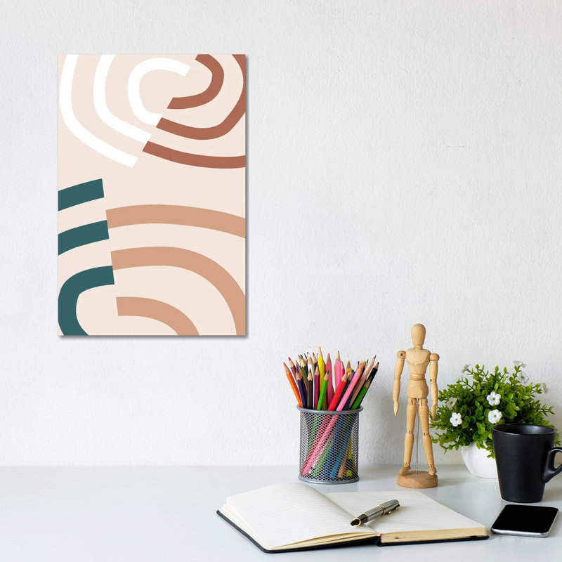 Linea VIA - Print on Canvas, 152.5 cm H x 101.5 cm W x 3.175 cm D, Wrapped Canvas