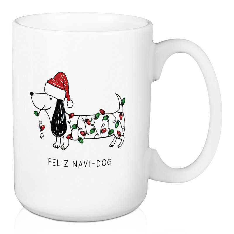 Ensemble de 2 tasses Feliz Navi-Dog