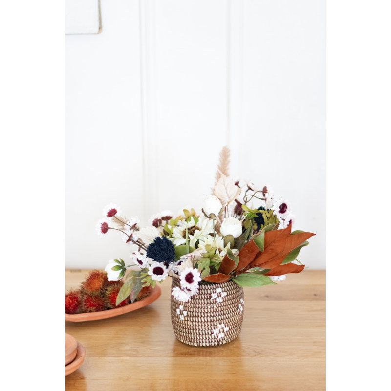 Tackussanu Senegal Capsule Seagrass Decorative Basket