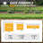 Heavy Duty 76FT Pinnacle Fence Barrier Kit with 5FT H X 6FT W Panels, Decorative Fence Gate, Posts, Connectors, Outdoor Fencing for Yard-111026642