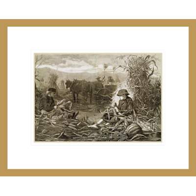 The Last Days of Harvest by Winslow Homer -Framed Giclee Print