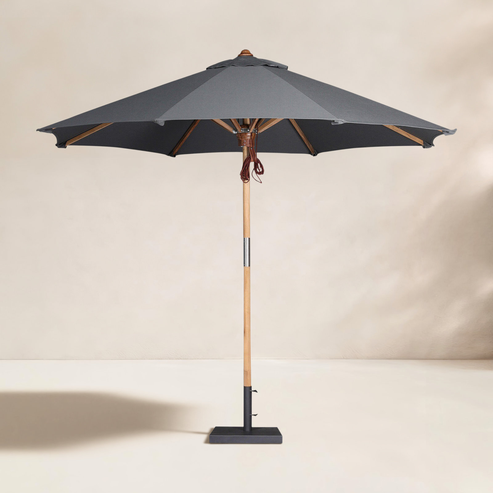 Nadira 9.8' Umbrella, Gray