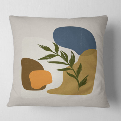 Floral Throw Pillow