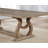 Fremont Brown Trestle Rectangular Dining Table