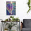 «Elephant - Butterfly Left» par Dawg Painter, art mural en métal-1786057009