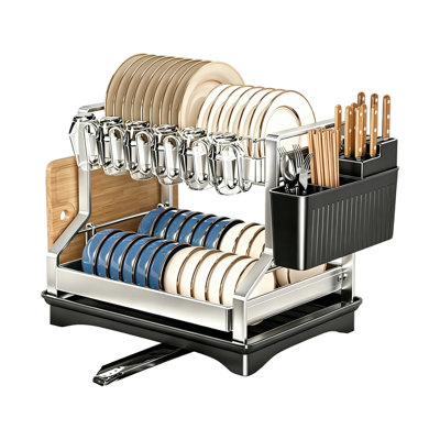 Stainless Steel Dish Rack, Drying Rack For Dishes, Multi-Functional Dish Drying Rack