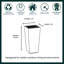 Taito Pot Planter-112123021-112123023