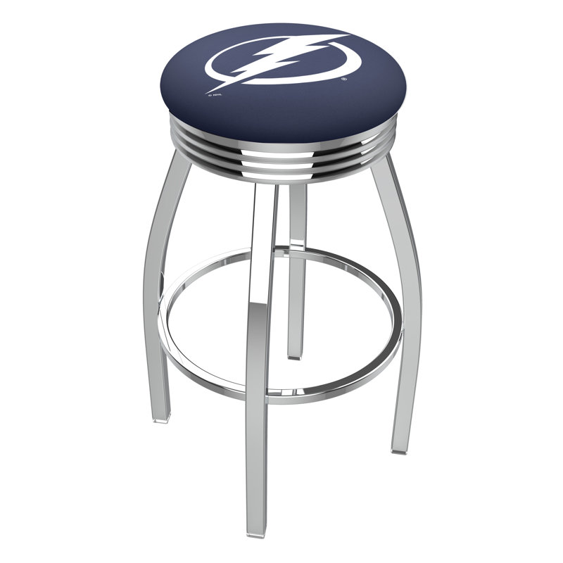 Tabouret de bar NHL, Tampa Bay Lightning, Tabouret de comptoir (siège d'une hauteur de 25 p