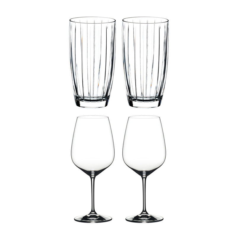 Ensemble de 4 verres à vin Riedel