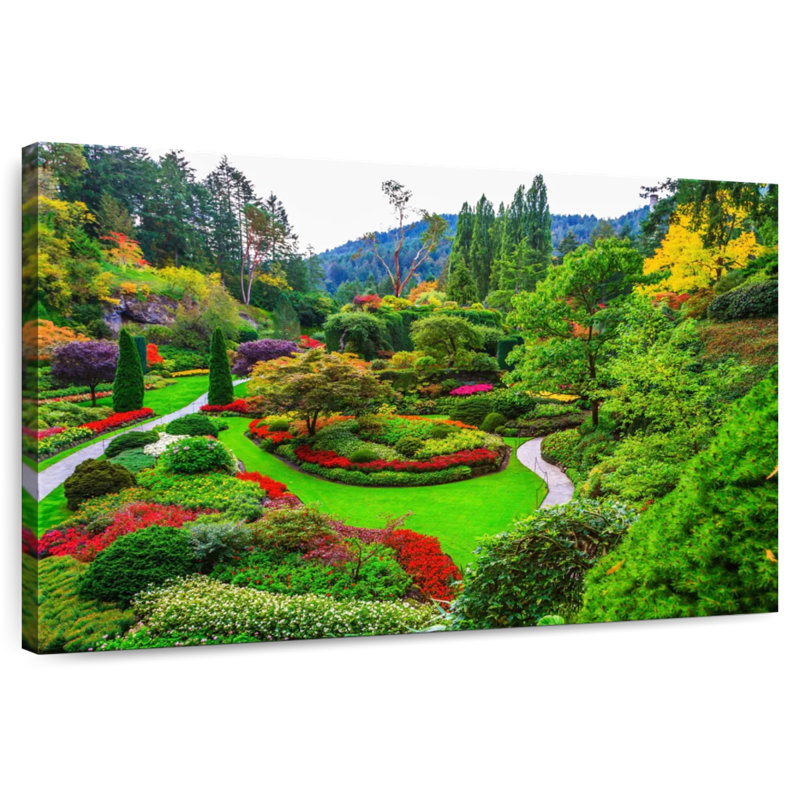 Sireci Butchart Garden Park, 8" H x 12" W