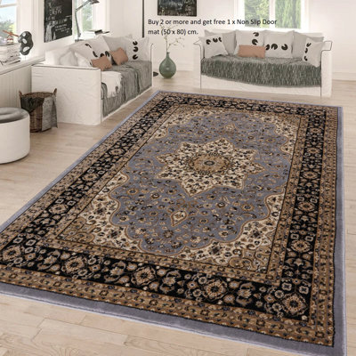Floral 200cm X 290cm Area Rug