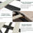 Kadeer Lift Up Bed Frame with Charging Station & LED Light, Upholstered Bed with Button Tufted-1270810391-1270810388