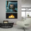 «Night Owl» par Lucia Heffernan, art mural en verre acrylique-161098832