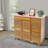Multifunctional Shoe Cabinet With Drawer, 5-Tier Storage Organizer With Hollow-Out Doors