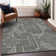 Premium Machine Washable Prisco Black Rug