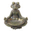 Statue bronze de grenouille de yoga MGO