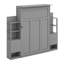 Lit escamotable mural avec tablettes Murphy-244026107-244026110