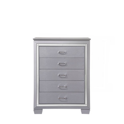 Miroir à commode haute 5 tiroirs 1Pc