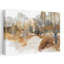 Full Golden Memories, reproduction d'art contemporain abstrait-130643175