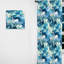 Oceanic Dreamscape Tropical Motif VII - Rideau floral - Rideau obscurcissant - 1 panneau-107598740
