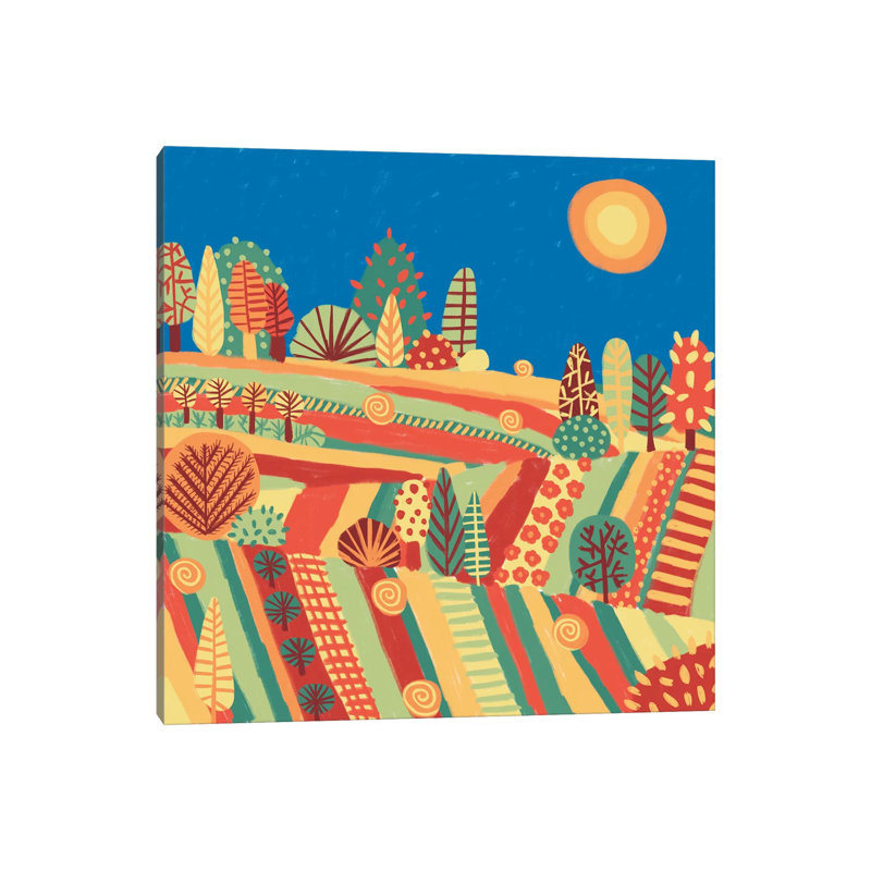 Fairy Tale Landscape by Alisa Galitsyna - Wrapped Canvas Print, 45.72 cm H x 45.72 cm W x 1.91 cm D