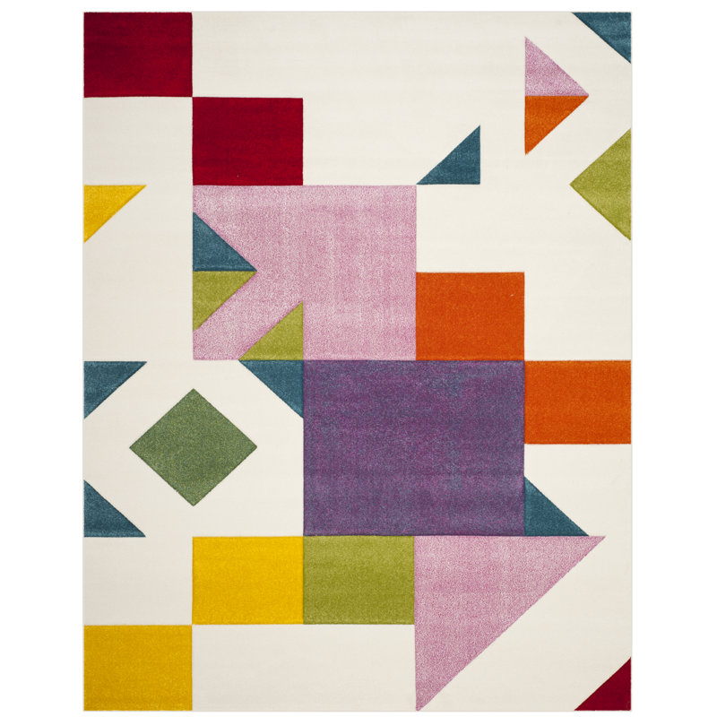 Severs Performance Geometric Rug, Rectangle 2'3" x 4'
