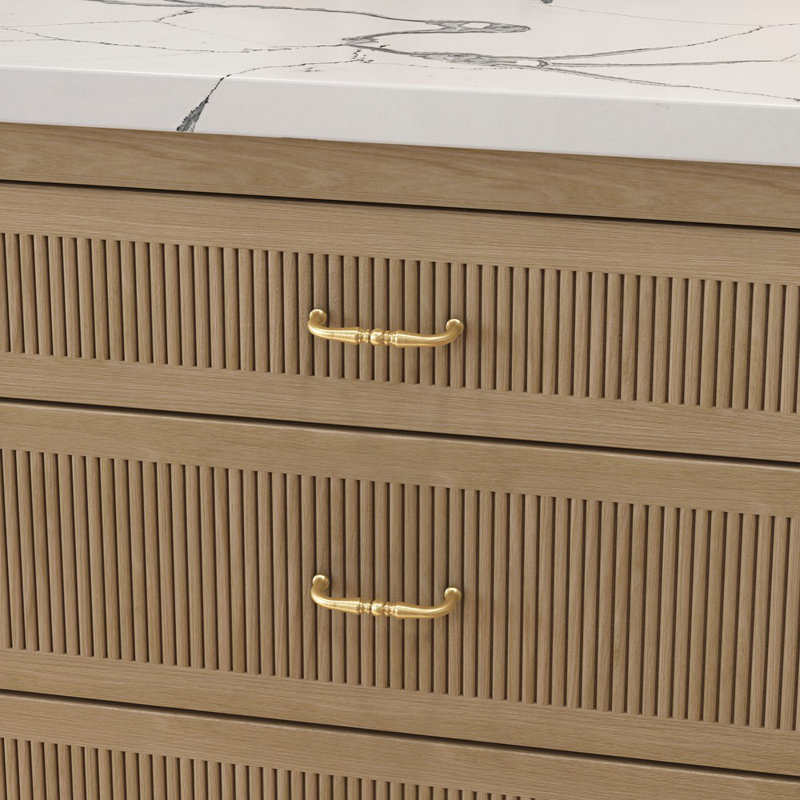 4964 Colonial Pull, Satin Brass
