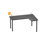 Adetomiwa 60'' L Shape Gaming Computer Desk With Free Large Mouse Pad For Home Office-2047390415-2047390408