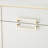 Palm Gate Media Cabinet - Cloud White