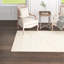 Tapis crème en laine tissé à la main Marianne-669783949