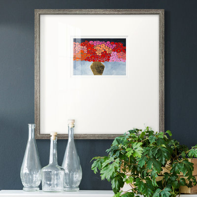 Red Poppies Iompemium, reproduction encadrée