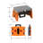 1 - Step Plastic Lightweight Folding Step Stool-24309743