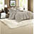 Oversized Cotton Bedding Sets Full Queen, Modern Textured Home Comfort