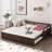 Wooden Daybed with Trundle-222646928