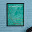 Guangzhou City Map - No Frame Print-614660636
