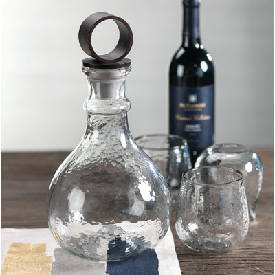 74oz. Glass Wine Decanter