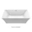 Westbrook Freestanding Soaker Tub - Matte