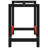 Work Bench Frame Metal Black and Red-714328465