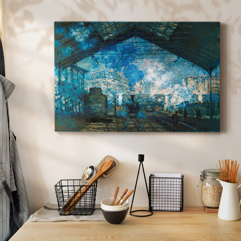 Toile tendue The station Saint-Gallery, H 12 po x l 18 po