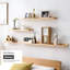 Tablette murale flottante en bois massif-121079820
