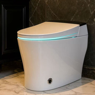 Toilette intelligente une pièce à double chasse le plus récent 2023 (siège inclus)