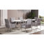 Chaise de salle à manger rembourrée en velours capitonné Element-2084531722