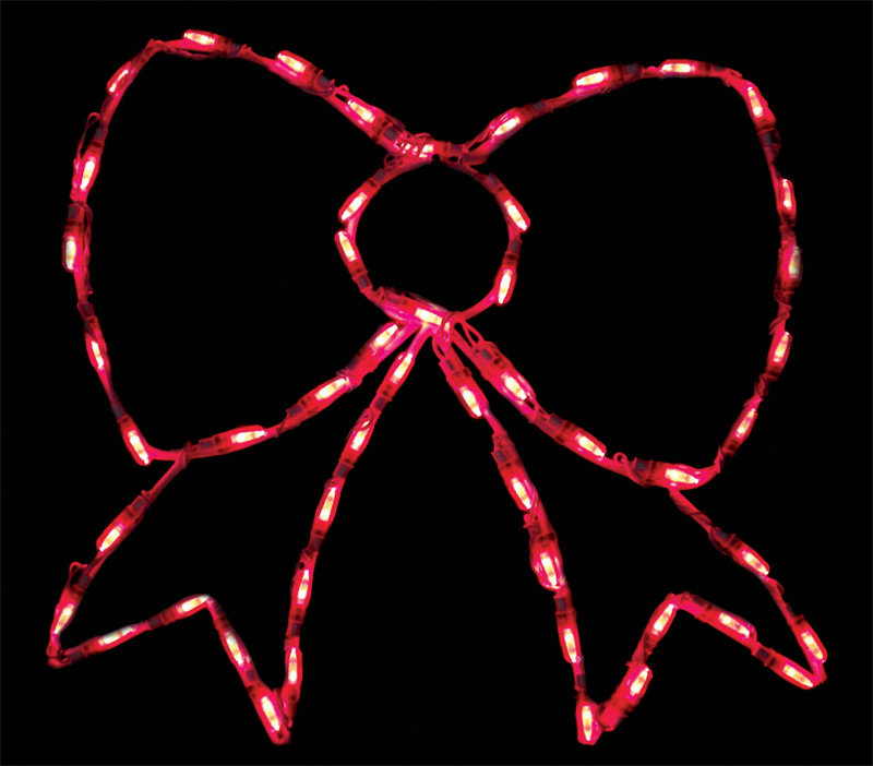 Red Bow LED Display (20")