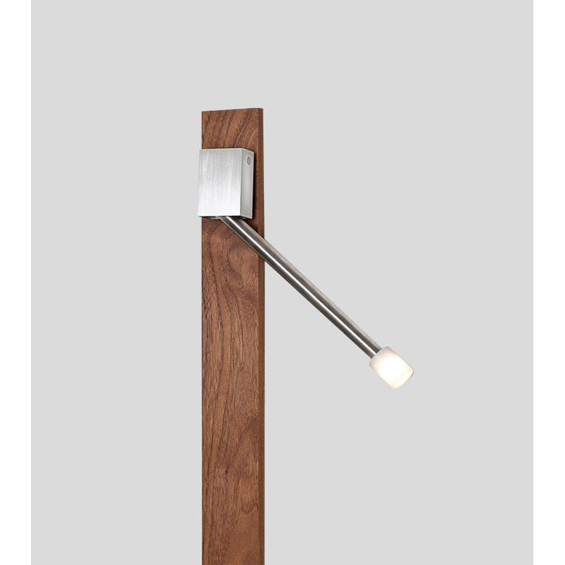 Libri Mounting Kit Wall Mount Plug In, Brushed Aluminum